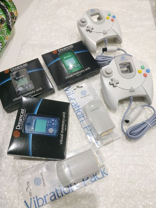 Sega Dreamcast Original Novo Vibration Pack  Rumble Vibração