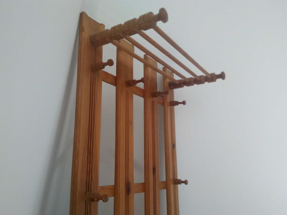 stary POLSKI wieszak PRL Chodzież retro vintage antyk zabytek loft