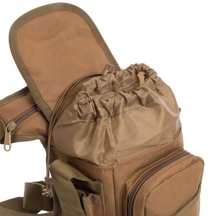 Сумка тактическая на бедро SILVER KNIGHT SWAT TY-229 размер 28х27х10см