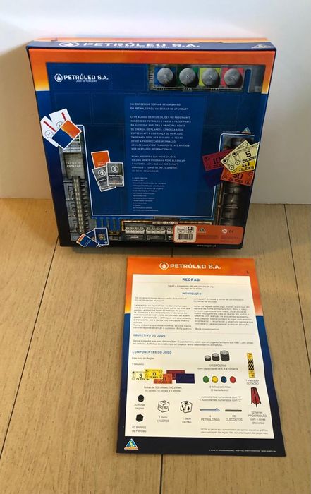 Jogo Petróleo Sa Majora nunca usado