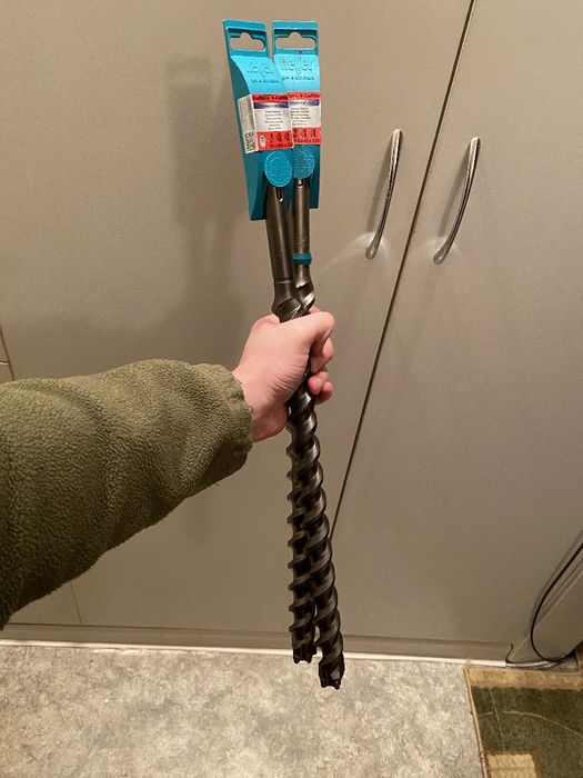 Бур по бетону HELLER 30x400x520 мм ENDURO SDS-max