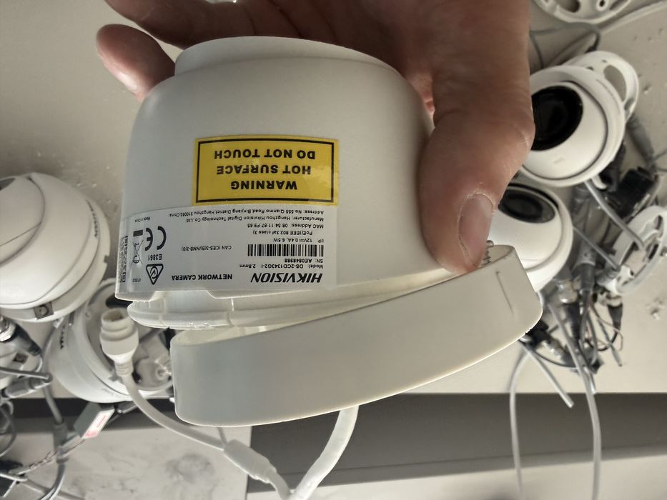17 kamer hik vision i rejestrator, cały komplet