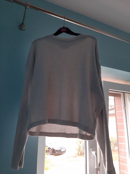 Miękki wygodny dziewczęcy sweter hm tanio cheap summer jesień zima