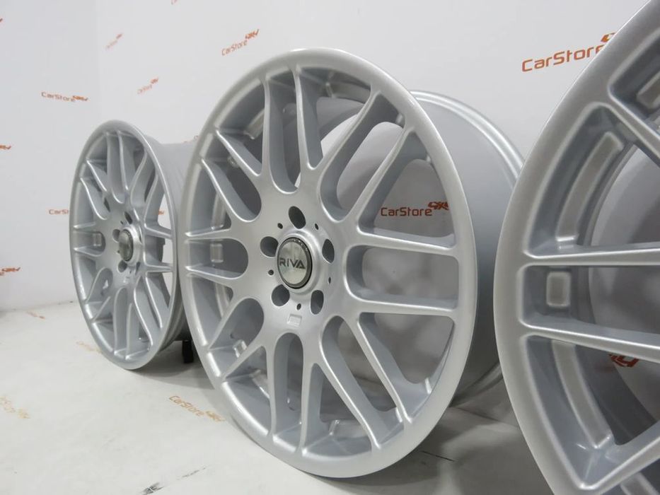 Jantes Riva RVD / Bmw M3 CSL 19 '' 8 et 34 + 9 et 37 5x120 Silver