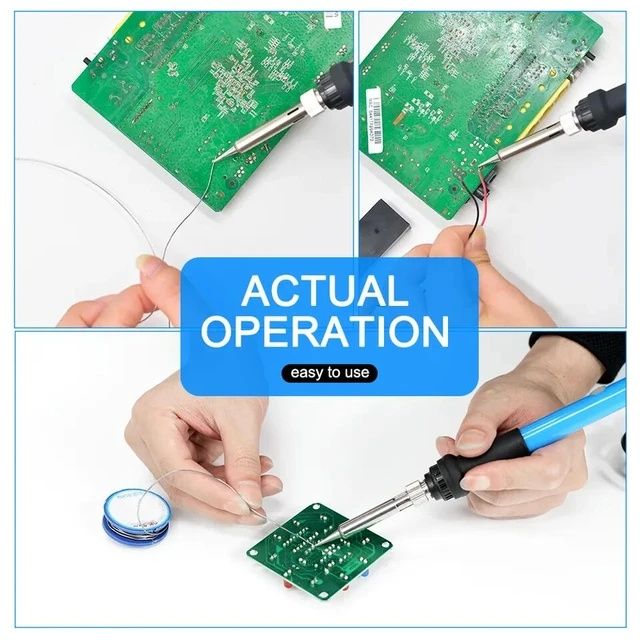 Ferro Soldar Temperatura Ajustável até 450° 60w