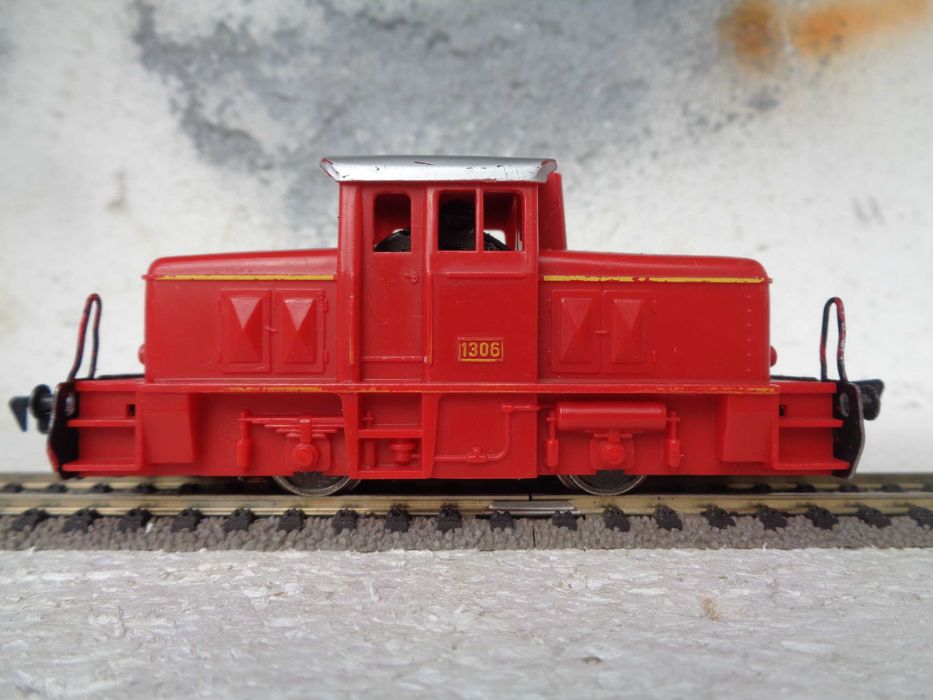 1:87 Fleischmann Locomotiva Diesel 1306 comboio