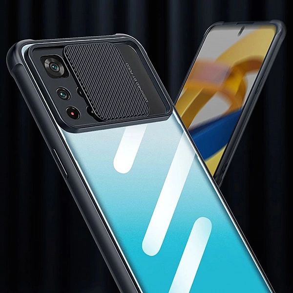 Etui Camshield do Xiaomi Redmi Note 11s 5g / Poco M4 Pro 5g Black