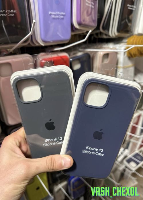 Чехол на айфон 13 и другие silicone case