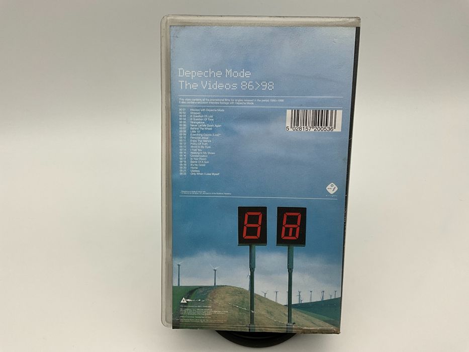 Depeche Mode: The Videos 86>98 VHS, Music Video Collection, 1998