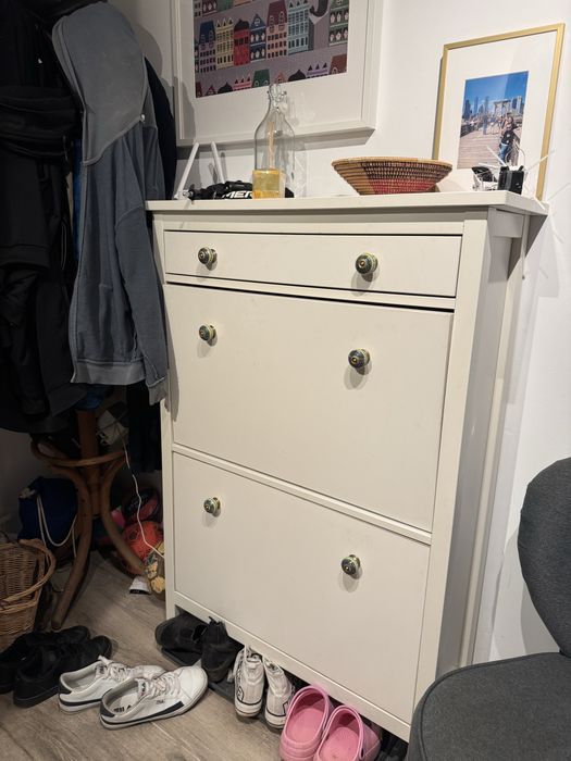 Ikea Hemnes - Biała Szafka na buty