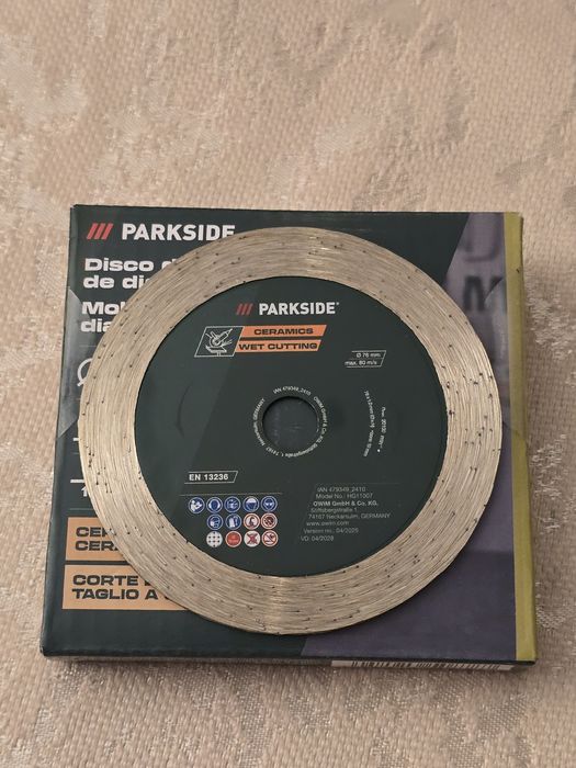 Discos de corte Parkside (Metal, Madeira, Cerâmica