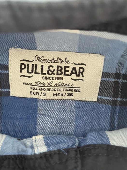 Camisa xadrez homem S pull&bear