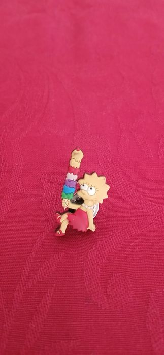 Pin Lisa Simpson, de 2001, novo