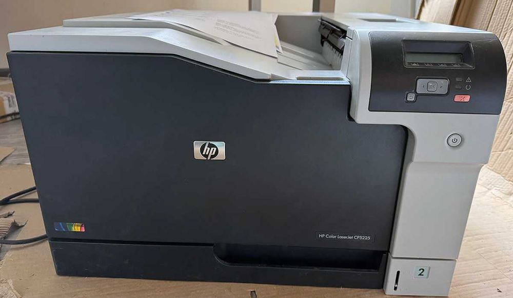Drukarka laserowa hp Color LaserJet CP5225dn - duplex, A3