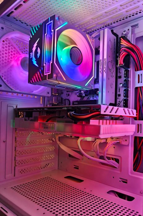 Ігровий комп'ютер (ПК) з AMD RX 6600 + AMD Ryzen 5 + 32 ГБ ОЗУ