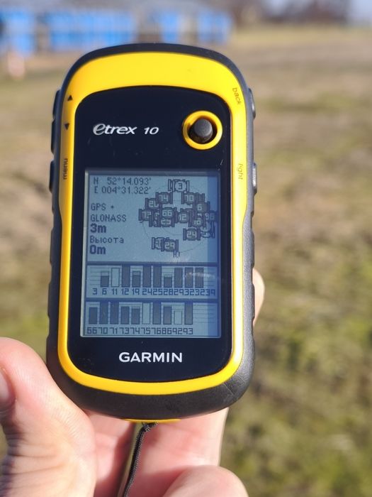вимірювач площі поля агромер агрометр gps навігатор garmin etrex 10