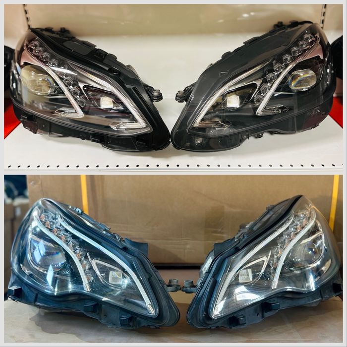 Фары Mercedes E-class 212 207 рест рестайл full led оригинал с блоками