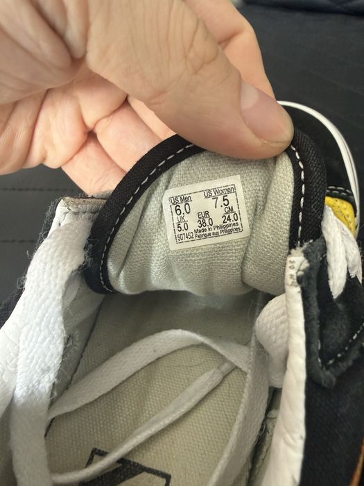 Vans płomienie trampki