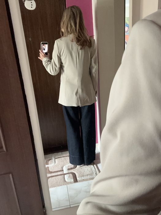 Marynarka H&M 36 beżowa
