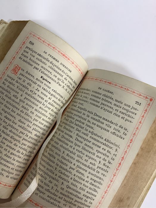 Missal antigo de 1900, Limoges