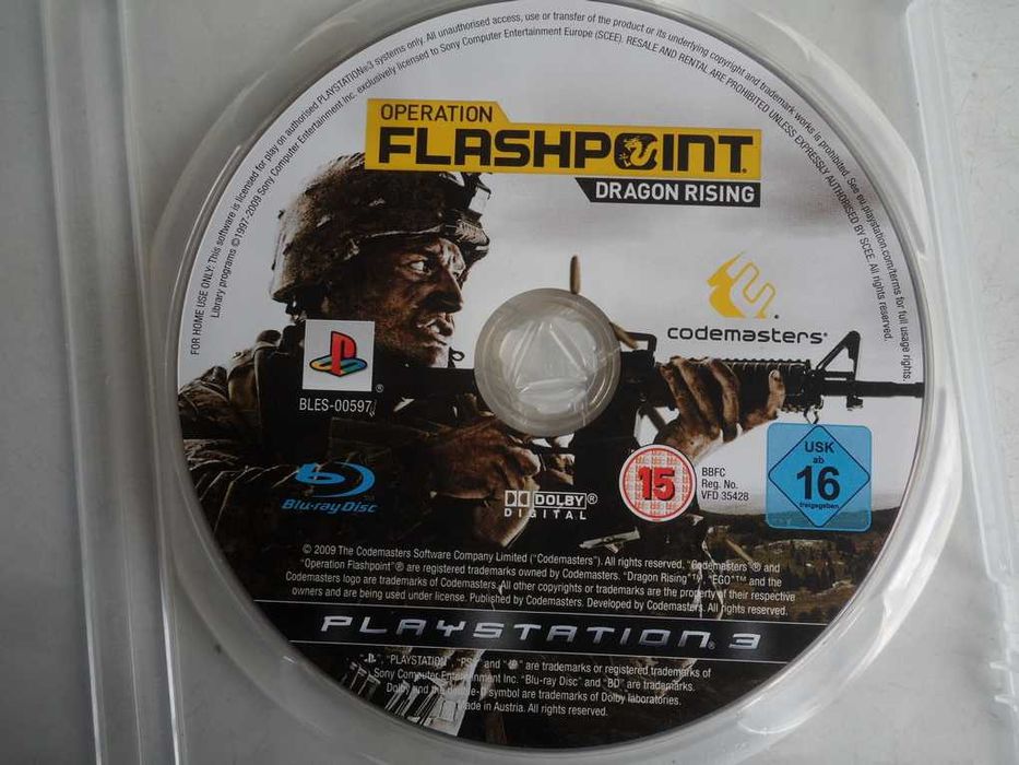 Гра "Operation Flashpoint.Dragon Rising"(PlayStation3)