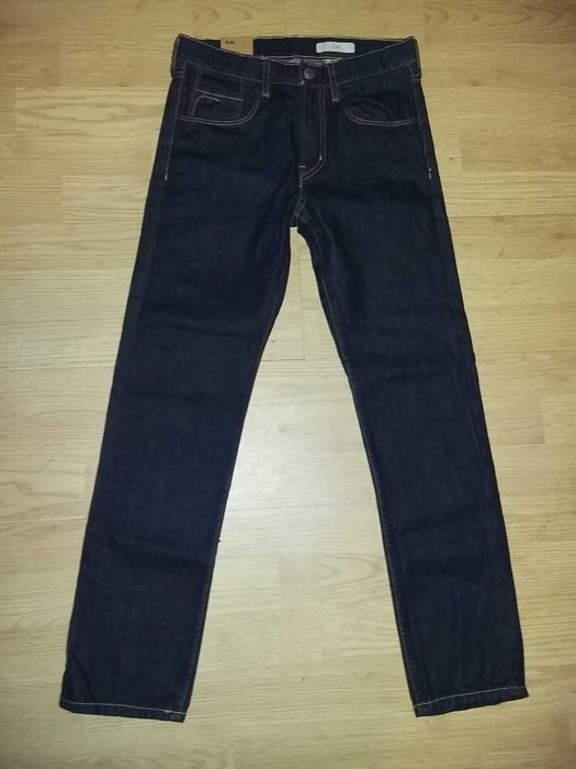 Nowe z metką Jeansy spodnie H&M 152, dżinsy chłopięce, proste