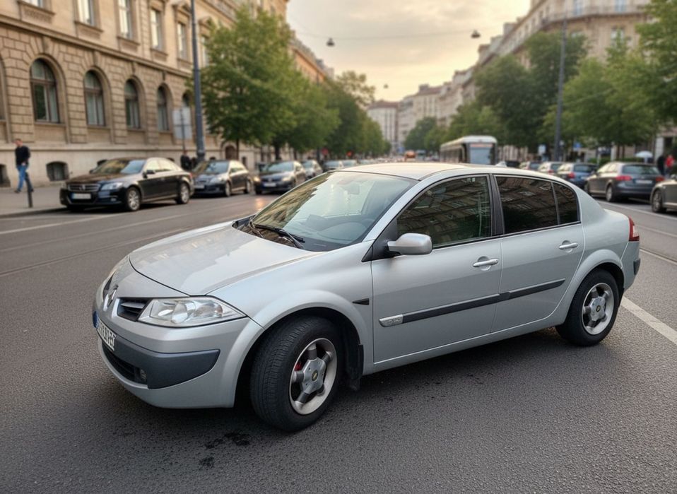 Renault Megane II 2007 | Доглянутий стан, гарна комплектація, сріблястий