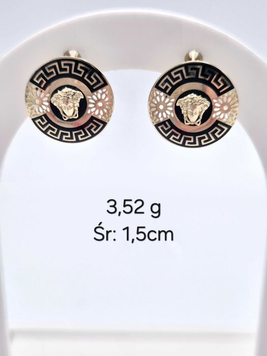 Kolczyki złote nowe 585 14k