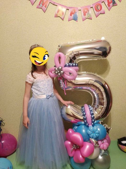 Дитяча сукня святкова фатинова з підспідничником, в гарному стані