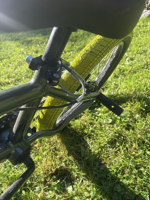 Rower BMX zielony