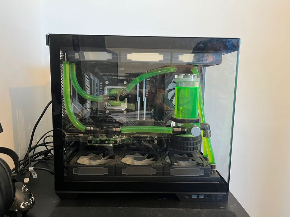 PC Gaming Watercooling Custom RGB | 2K 144Hz | Ryzen 5 + RX 5700XT
