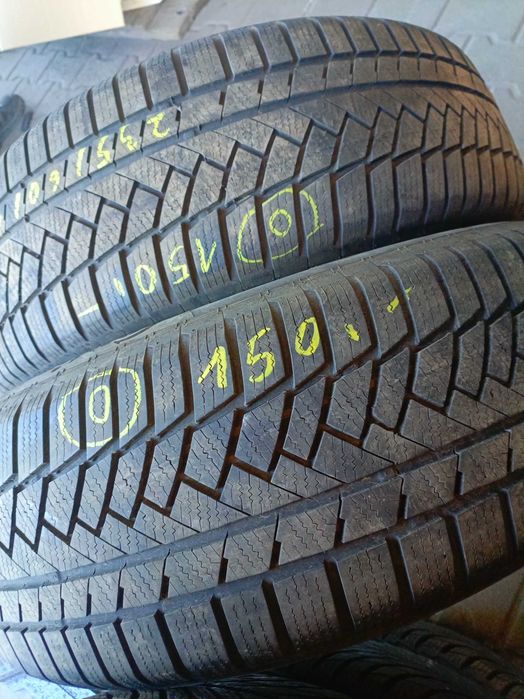 opony zimowe 235/60/18 Continental 2 sztuki 2019r