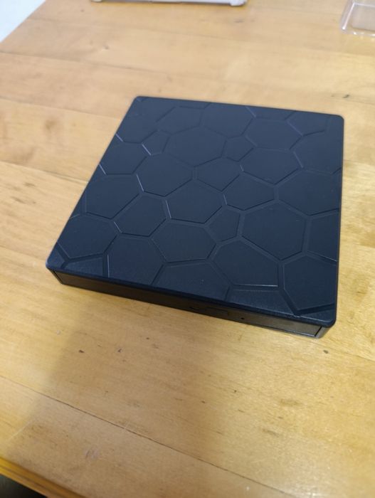 Zewnętrzny napęd CD/DVD USB 3.0 + USB-C | Model ECD829 | Slim Black