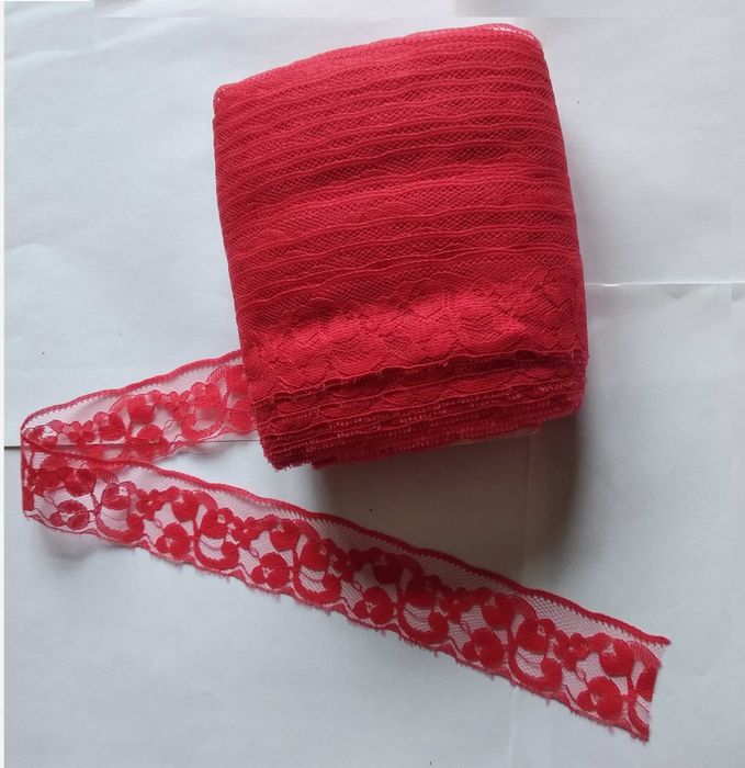 Мереживо нейлон. Кружево. Метраж - 90 м.