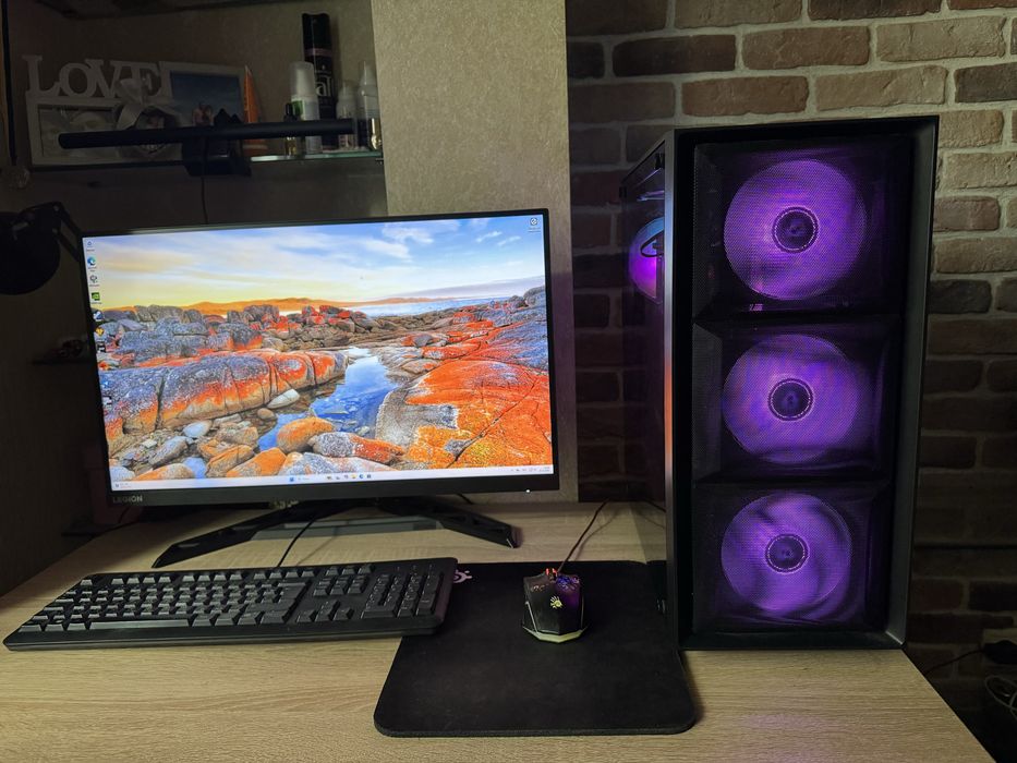 Игровой пк rtx 4060ti ryzen 5600 компьютер pc на гарантии от телемарт