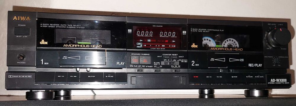 Aiwa AD-WX808 Cassette Deck (1987-90)