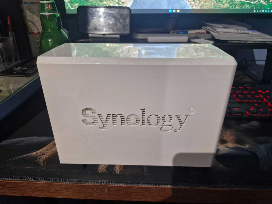 Serwer NAS Synology DS223j + 2x 4TB HDD (8TB)
