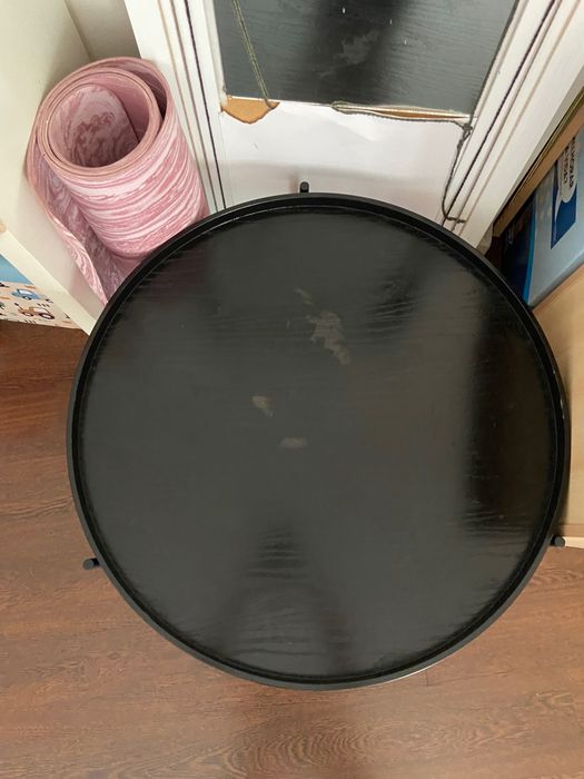 Mesa de apoio e decoração