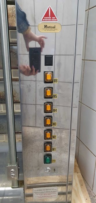 Gazowe rożno do kurczaków