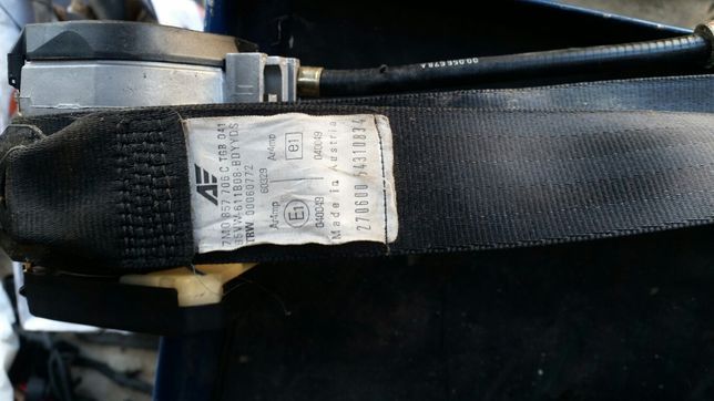 Pas kierowcy/pasażera sharan/tył