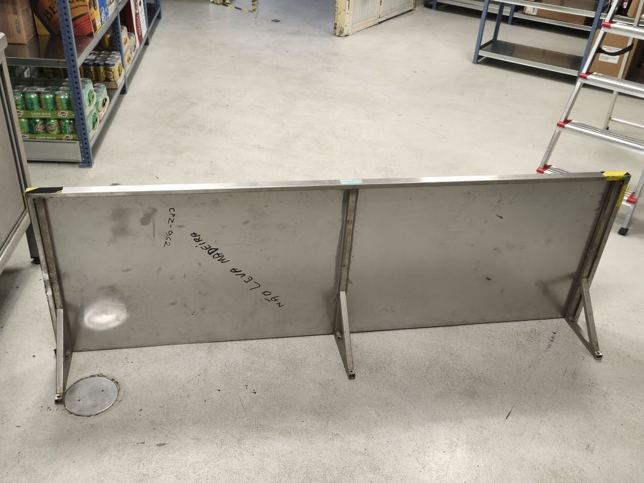 Prateleira inox 1,80x0,60