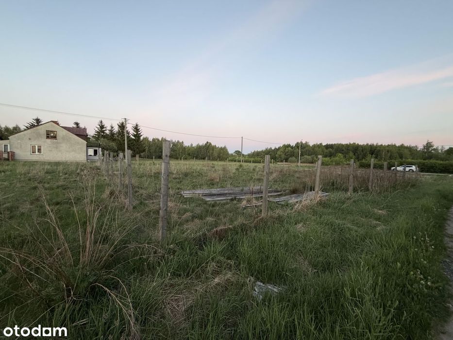 Działka budowlana 950 m², Olesin, gmina Dębe Wielkie