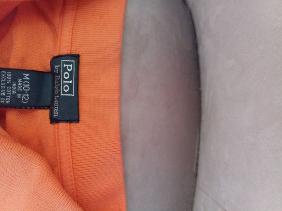 Polo laranja Ralph Lauren