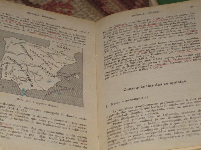 Vários Selecta lingua inglesa e Compêndio História António Matoso