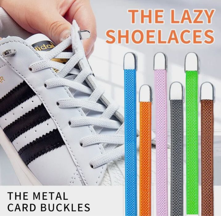 Elastyczne sznurowadła do butów,