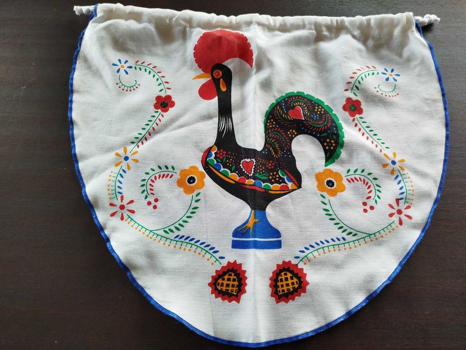 Saco do pão em tecido