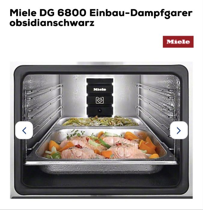 Forno a Vapor Miele DG 6800  45cm   com garantia 1 Ano .