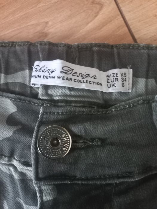 Spodnie damskie moro bojówki