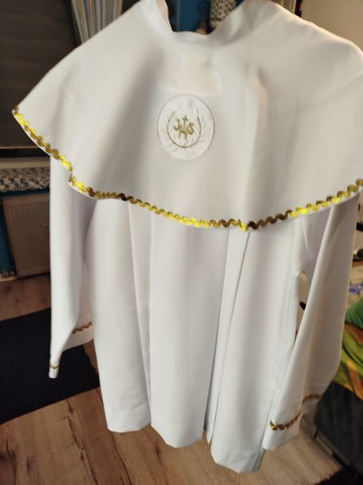 Alby dla chłopięca , spodnie , koszula , muszka i marynarka  8 części