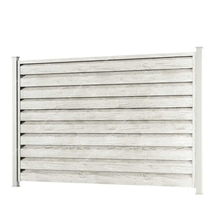 Металлический забор. Забор жалюзи. Металлические ворота.